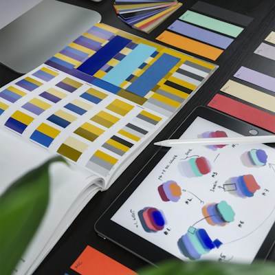 Creative direction mood board